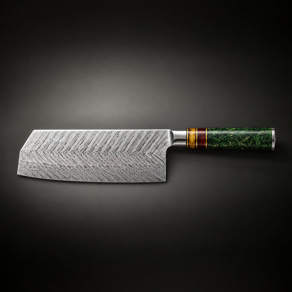 Daigo Vegetable Cleaver Knife, full side profile