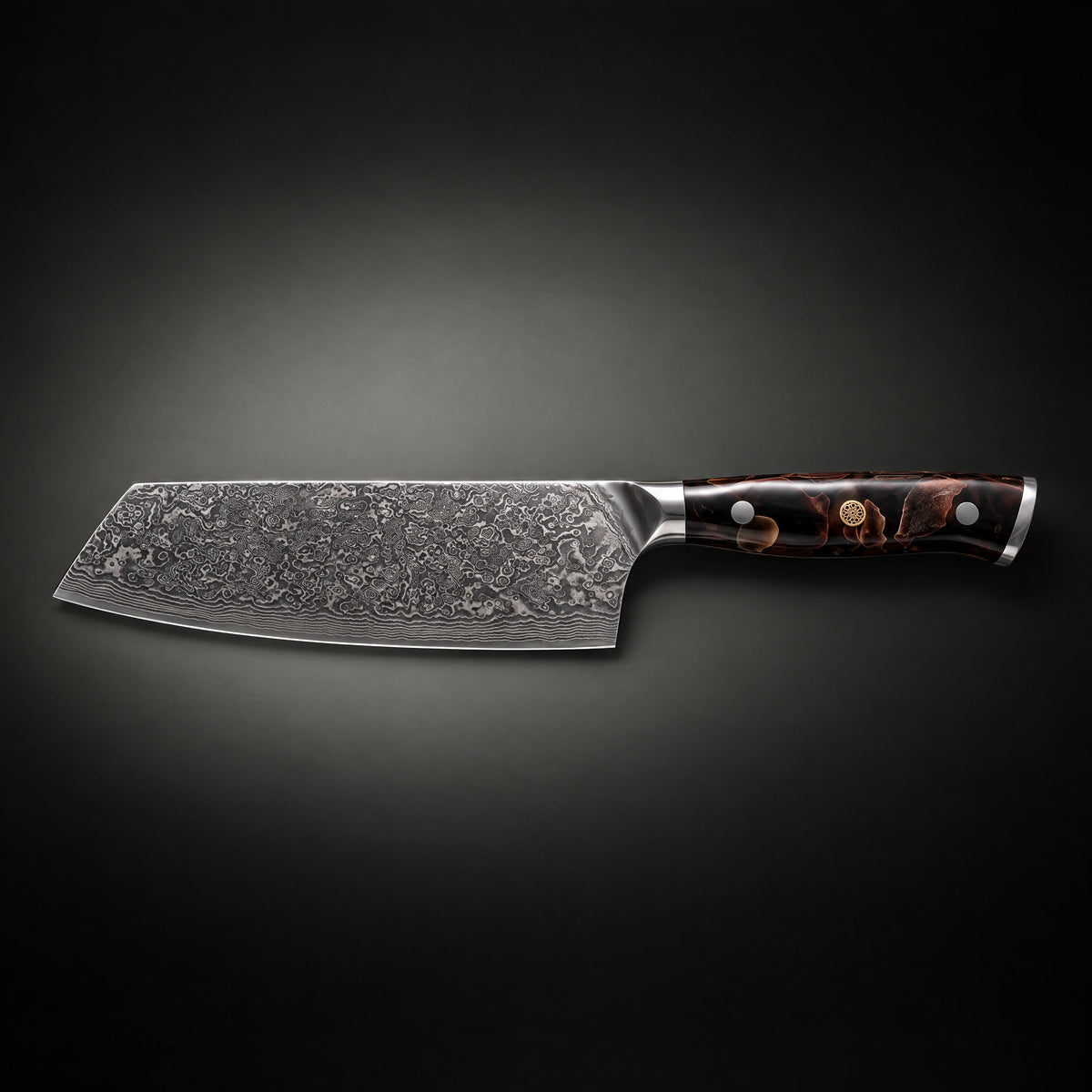 Kongo Vegetable Cleaver Knife, full side profile