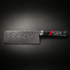 Shingen Vegetable Cleaver Knife, full side profile