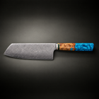 Suijin Kiritsuke Cleaver Knife, full side profile