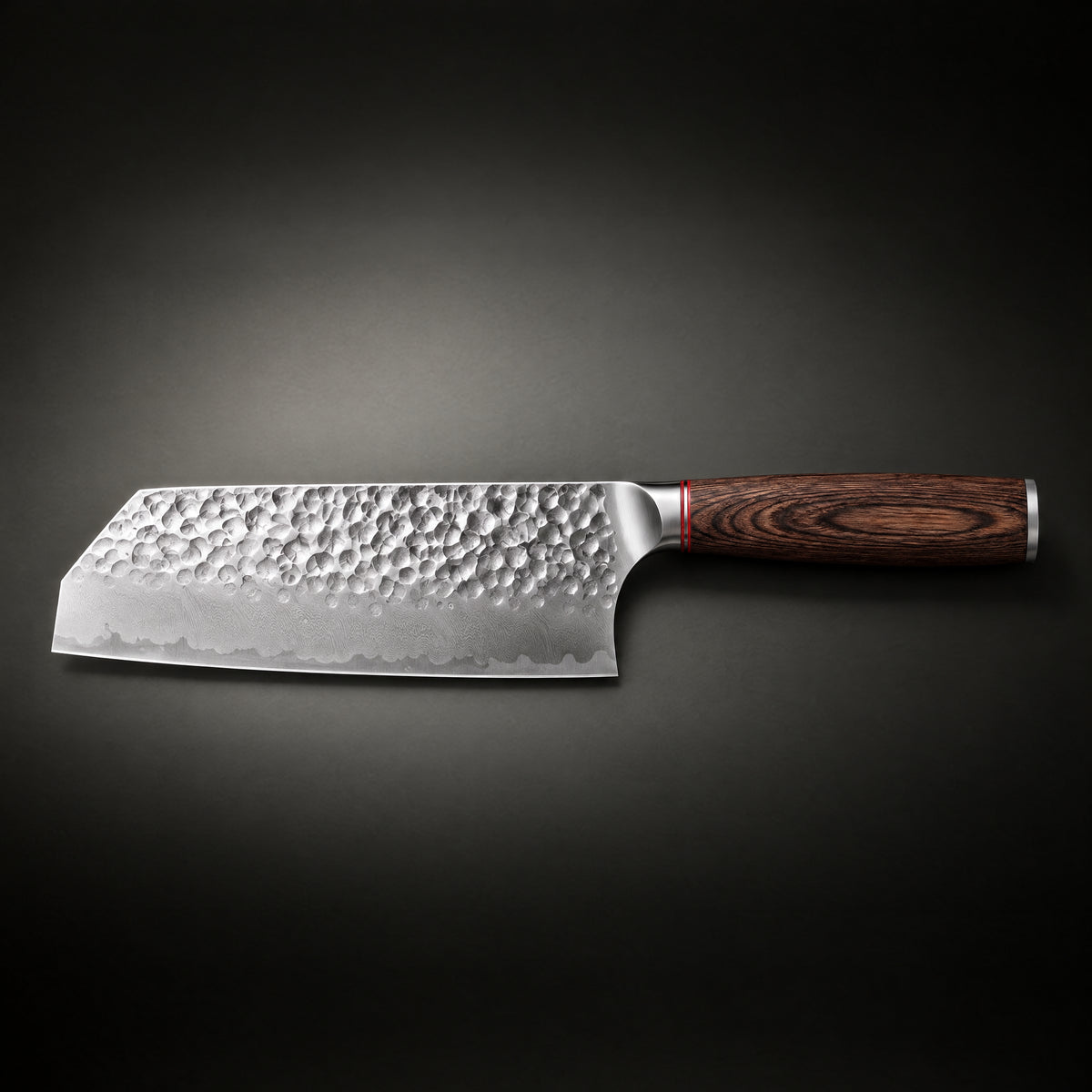 Taiga Vegetable Cleaver Knife, full side profile