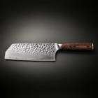 Taiga Vegetable Cleaver Knife, full side profile