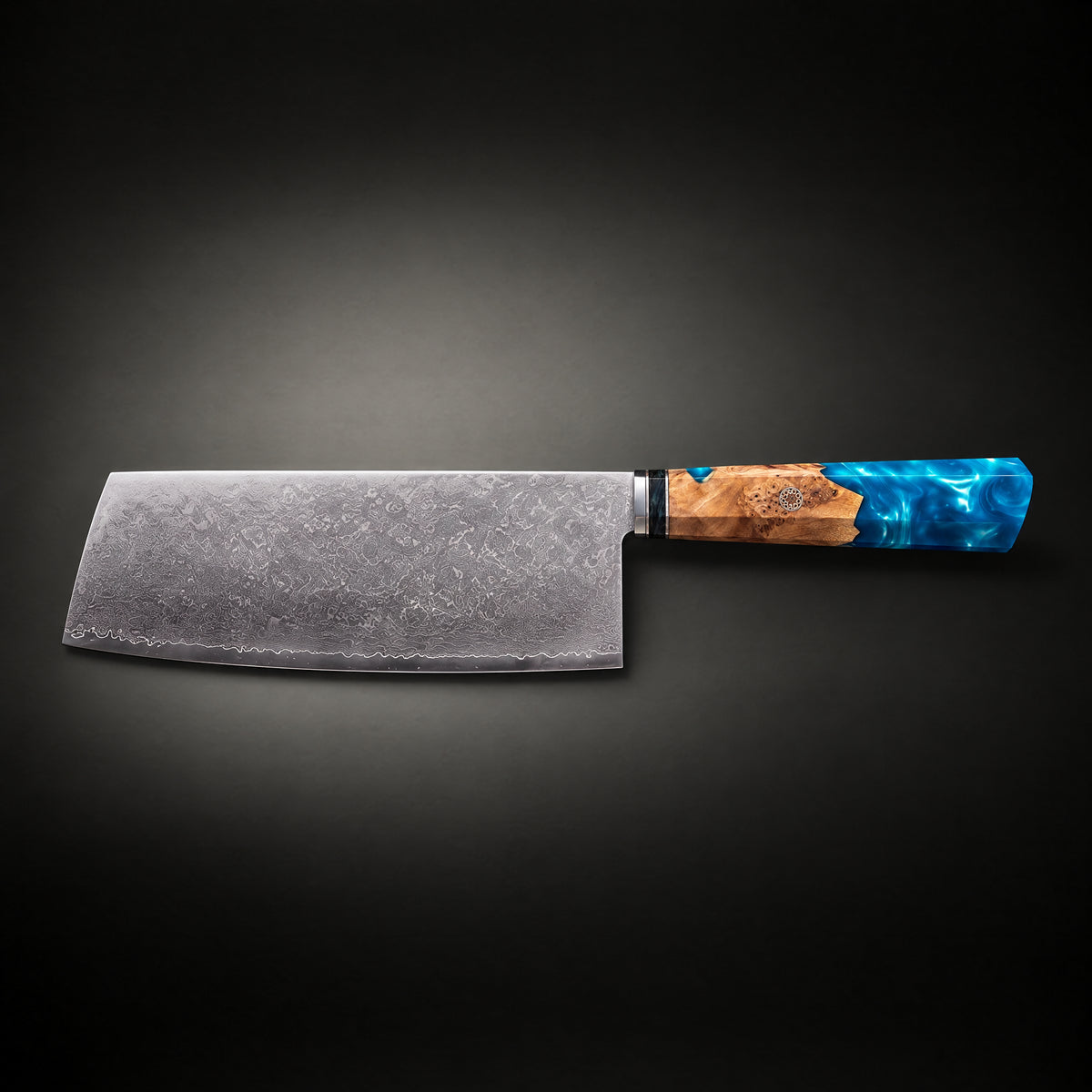 Suijin Vegetable Cleaver Knife, full side profile