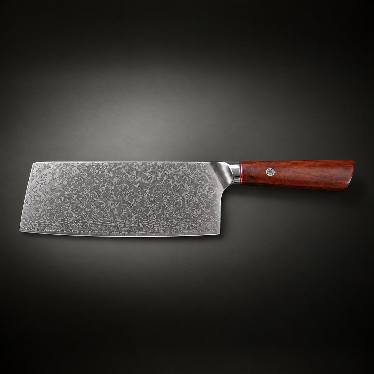 Takamori Vegetable Cleaver Knife, full side profile