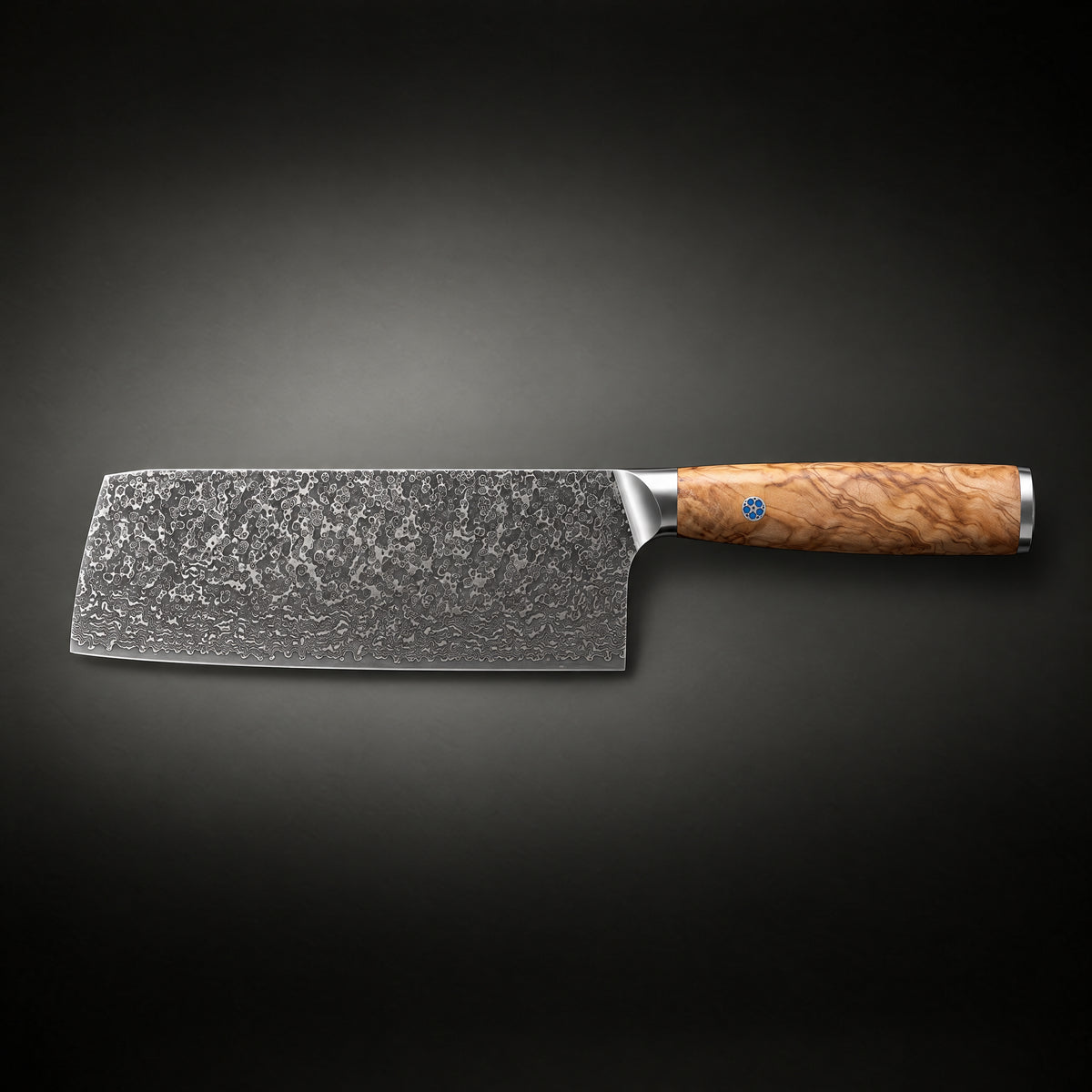 Yamato Cleaver Knife, full side profile