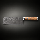 Yamato Cleaver Knife, full side profile