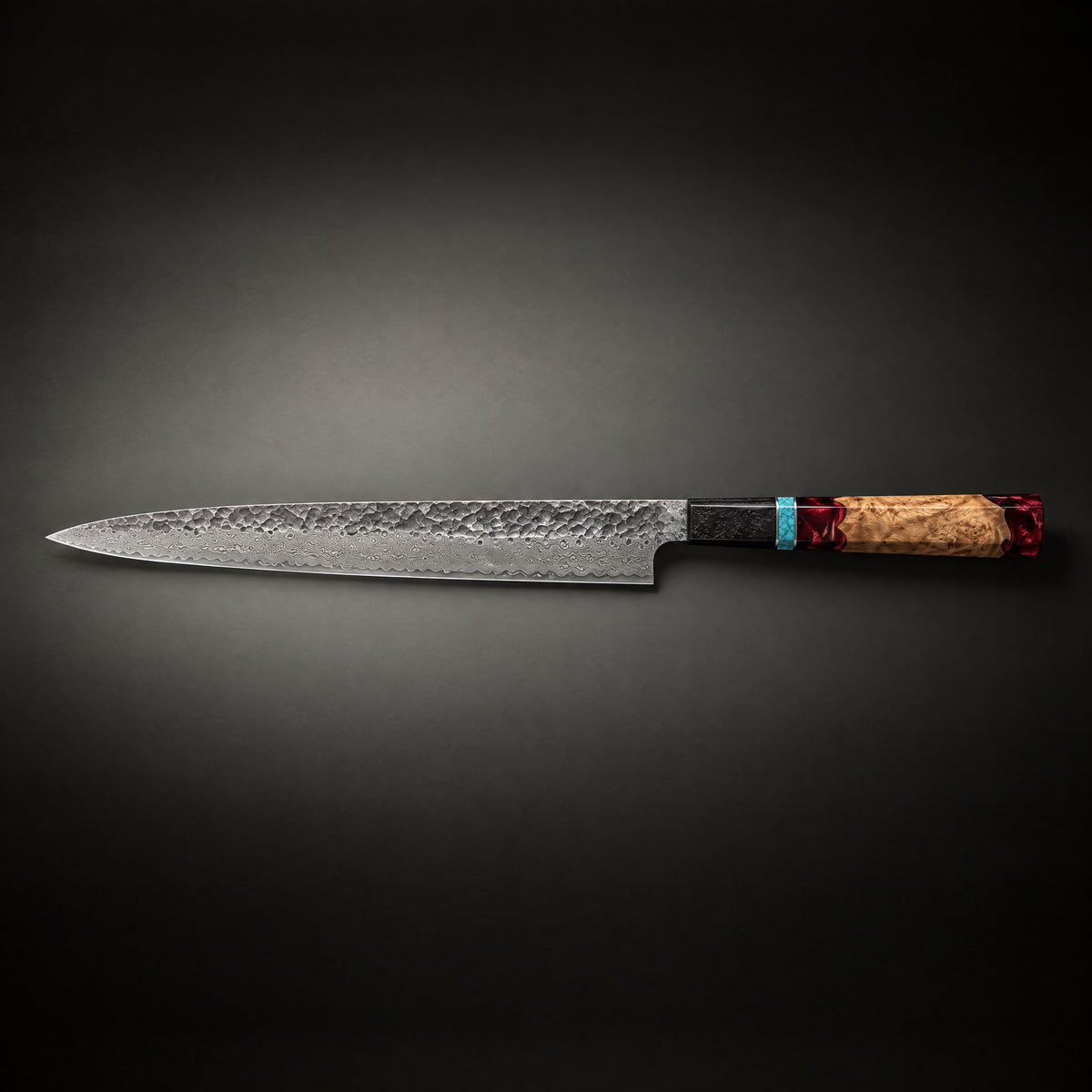 Tenryu Yanagiba Sashimi Knife, full side profile