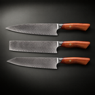 Asama 3-Piece Knife Set, full side profile