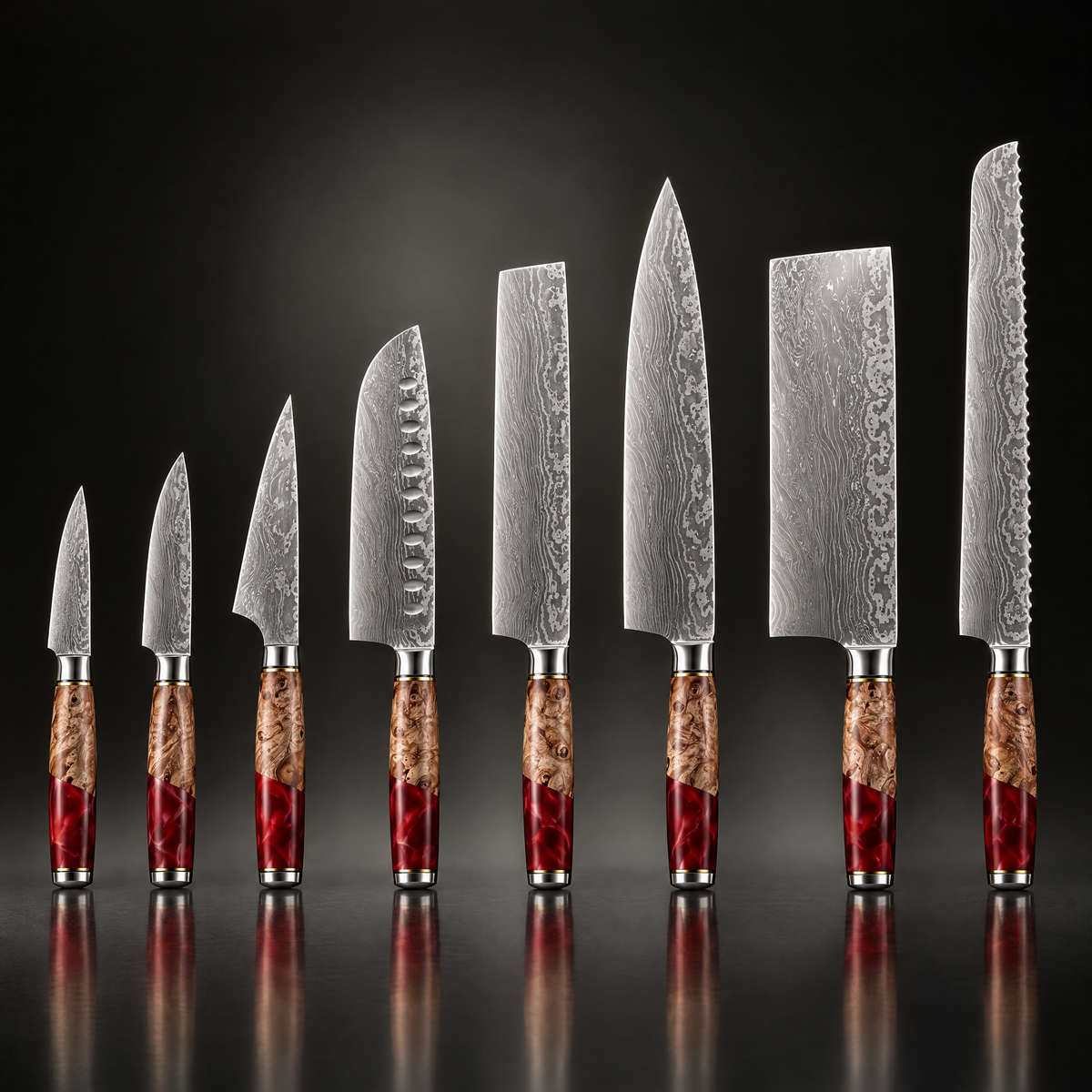 Akagi 8-Piece Knife Set