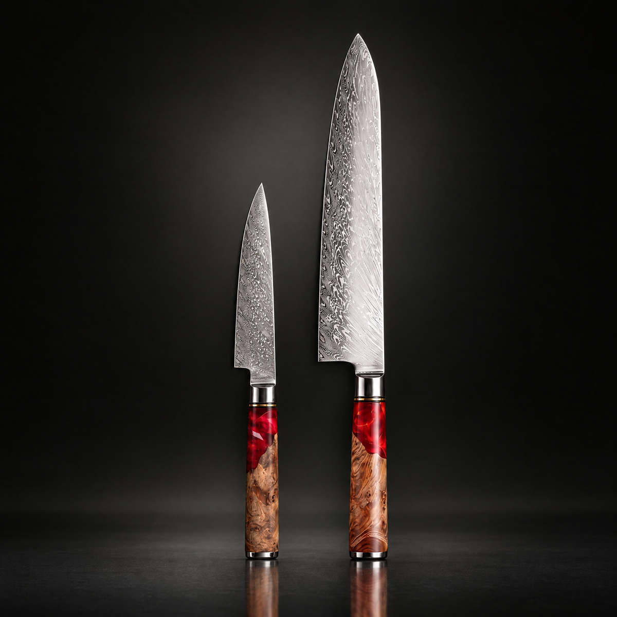 Akagi 2-Piece Knife Set (Gyuto & Petty)