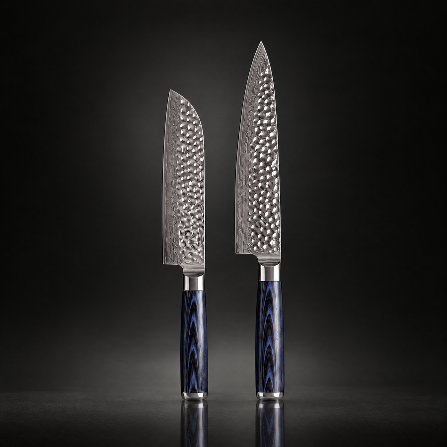 Genkai 2-Piece Knife Set (Gyuto & Santoku)