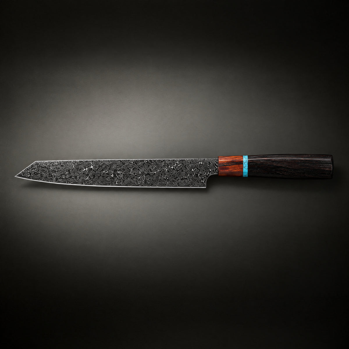 Arashi K-Tip Slicing Knife, full side profile