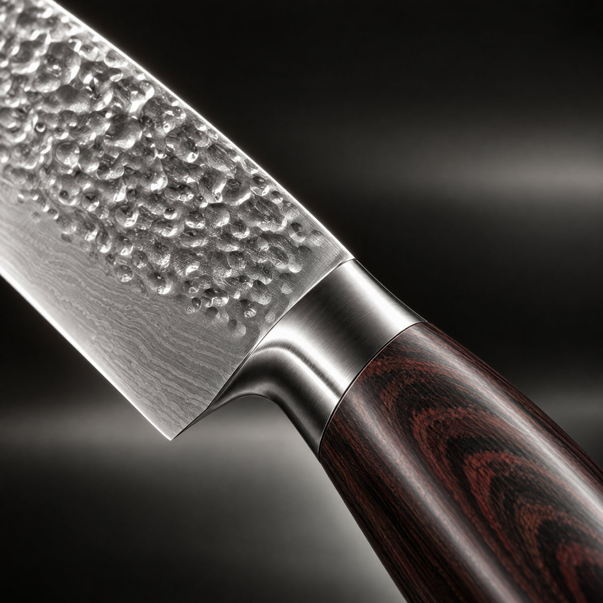Close-up of the blade and handle from the Classic 3-Piece Knife Set