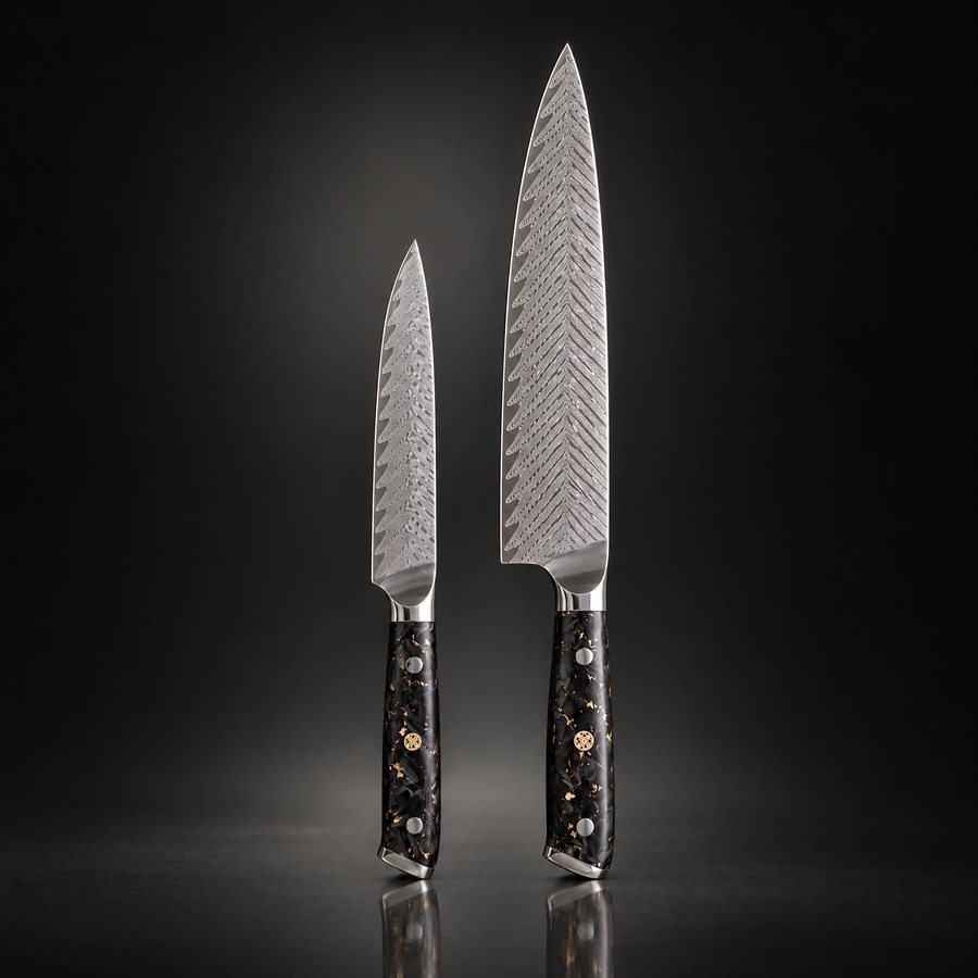 Kogane 2-Piece Knife Set (Gyuto & Utility)