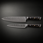 Kogane 2-Piece Knife Set (Gyuto & Utility), full side profile