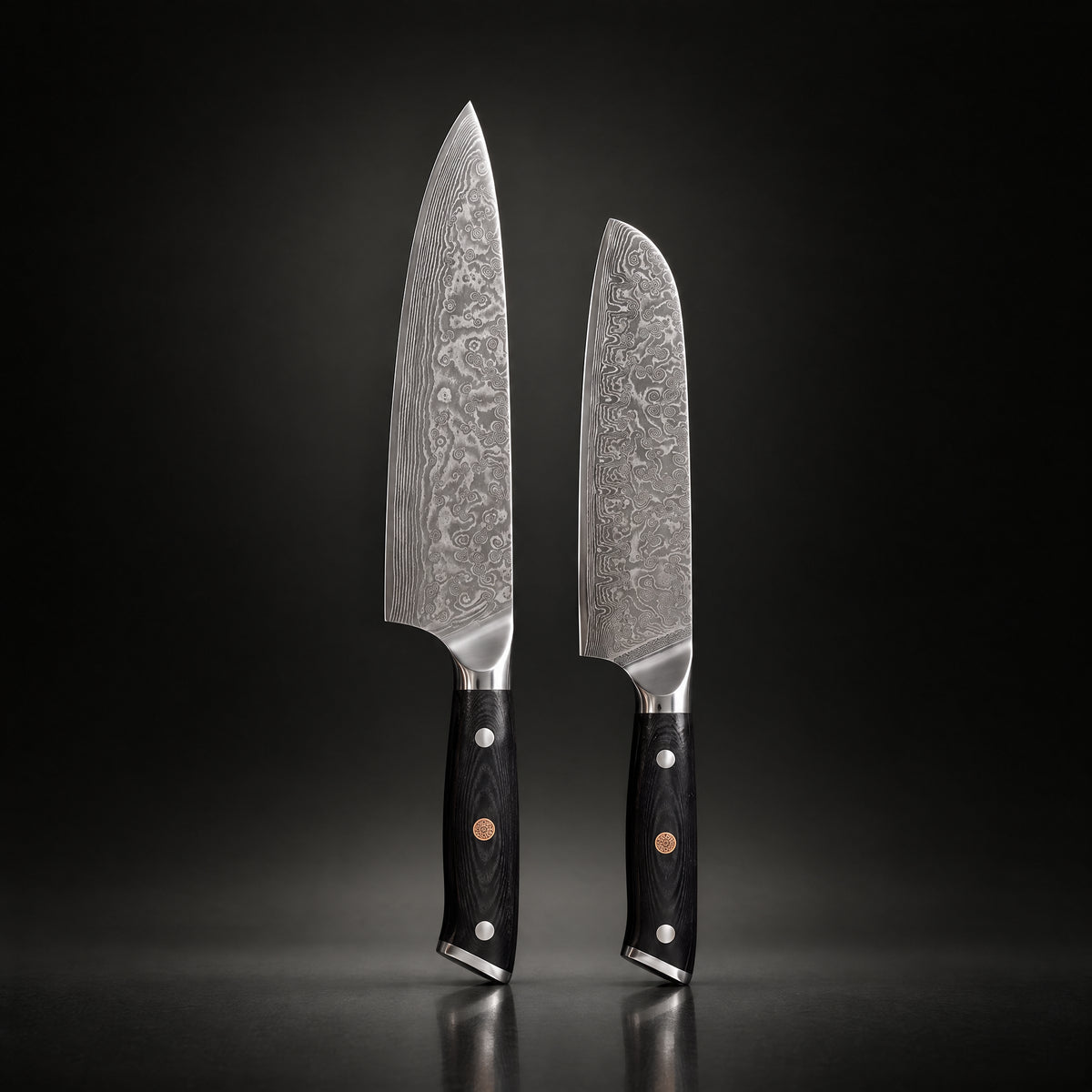 Guren 2-Piece Knife Set (Gyuto & Santoku)