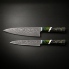 Ibuki 2-Piece Knife Set (Gyuto & Utility), full side profile