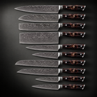 Kongo 10-Piece Knife Set, full side profile