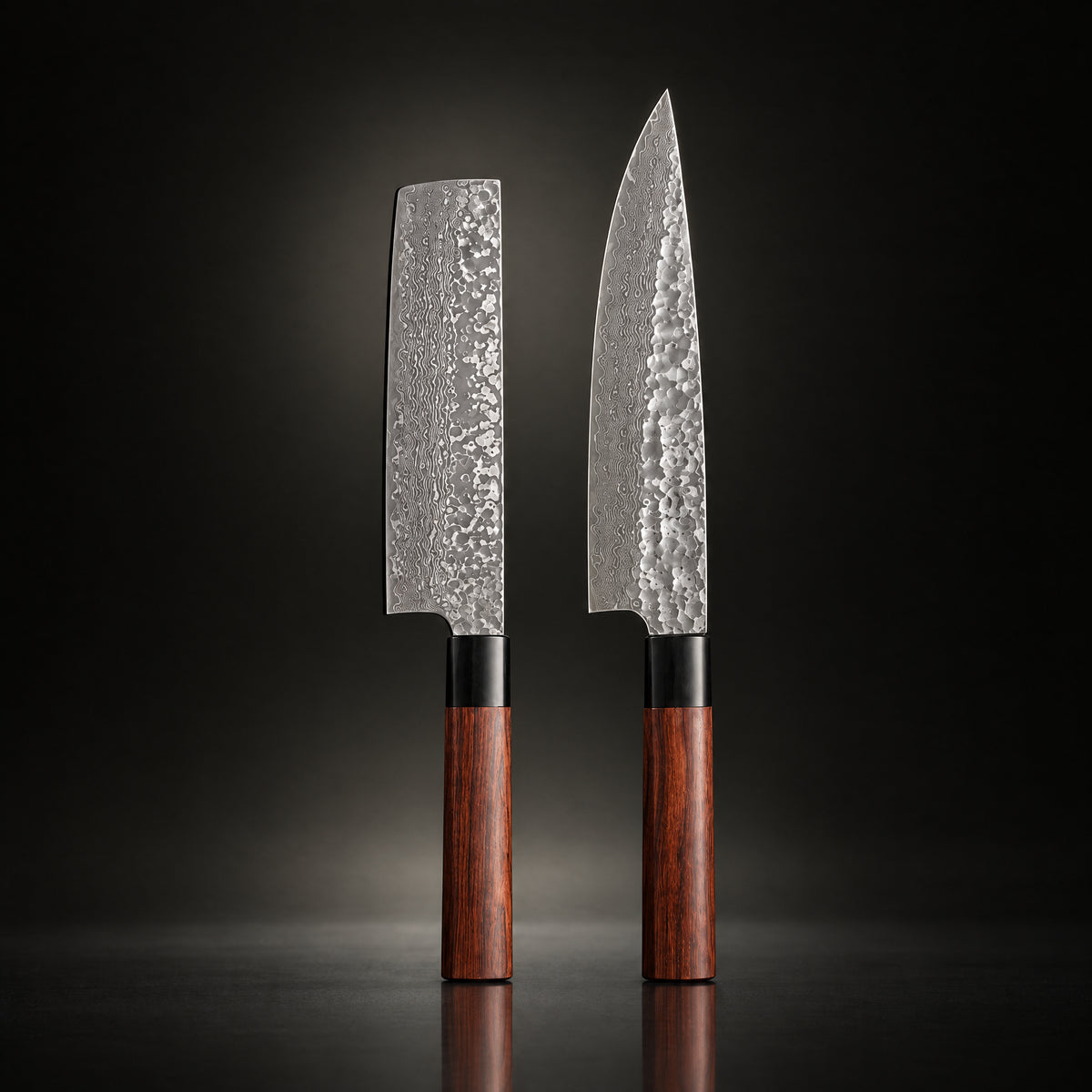 Akitsu 2-Piece Knife Set (Gyuto & Nakiri)