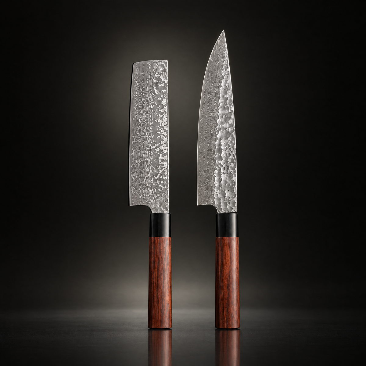 Akitsu 2-Piece Knife Set (Gyuto & Nakiri)