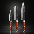 Hagane 3-Piece Knife Set (Gyuto, Nakiri & Utility)