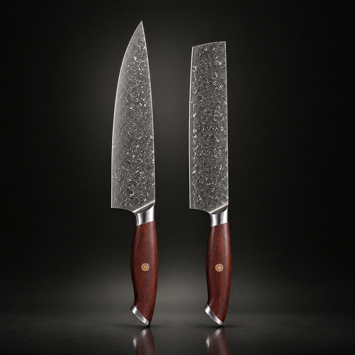 Kurama 2-Piece Knife Set (Gyuto & Nakiri)