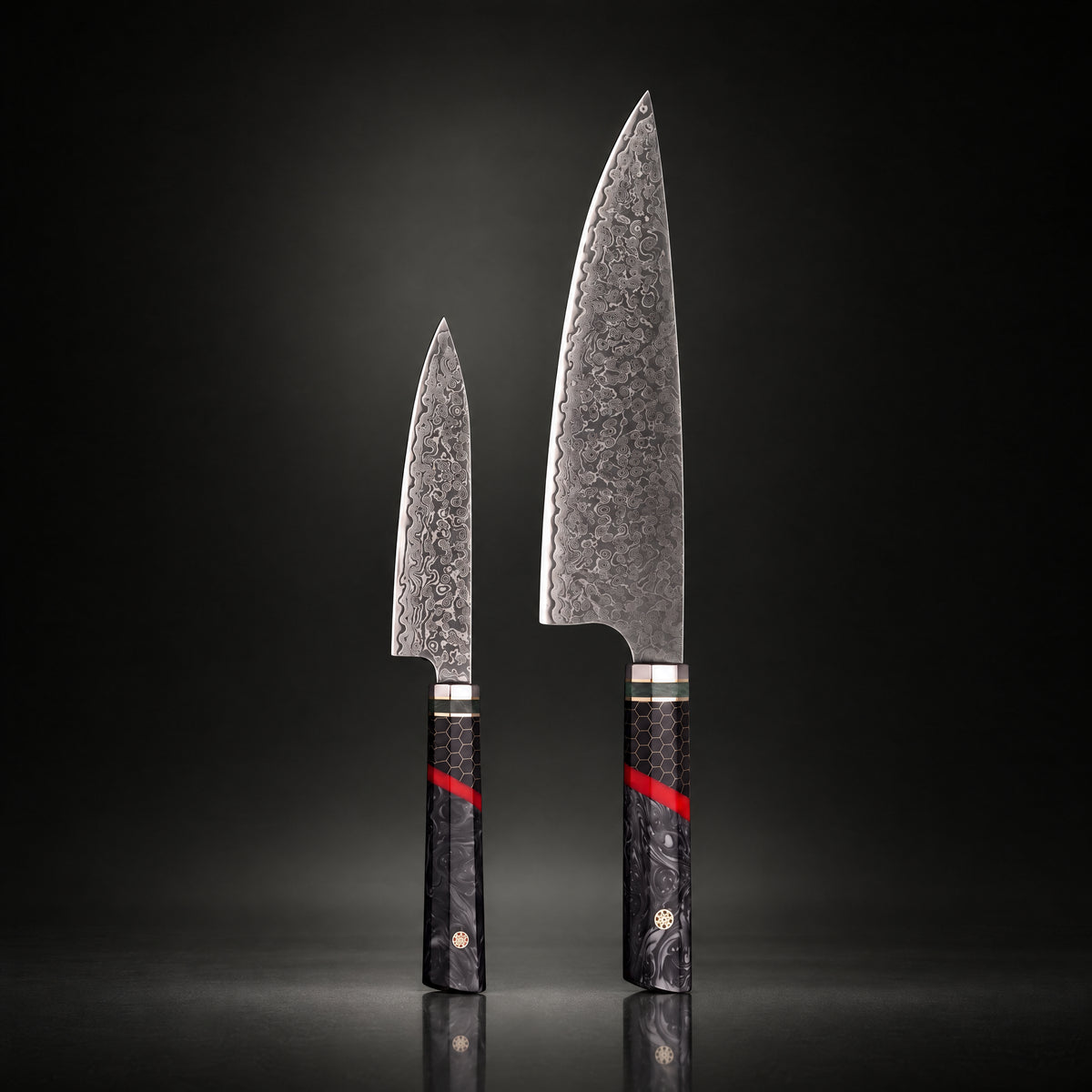Shiden 2-Piece Knife Set (Gyuto & Utility)