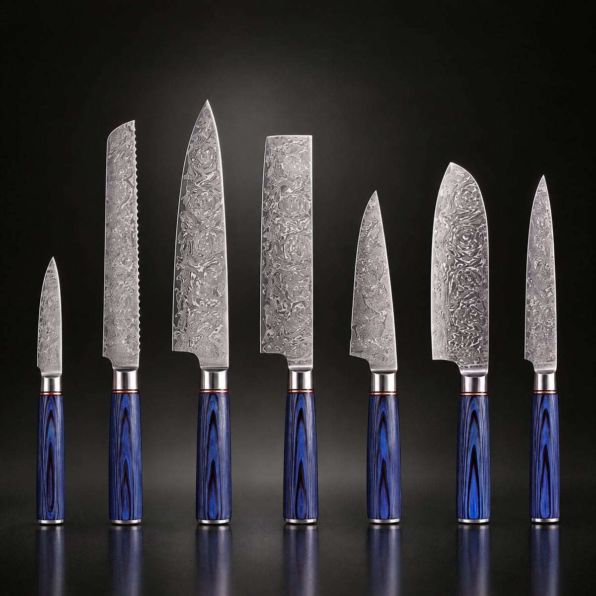 Seiryu 7-Piece Knife Set