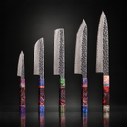 Retsu Damascus Knife Set