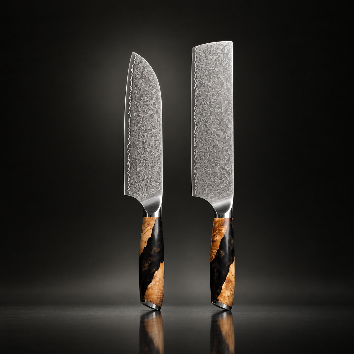 Tsukikage 2-Piece Knife Set (Santoku & Nakiri)