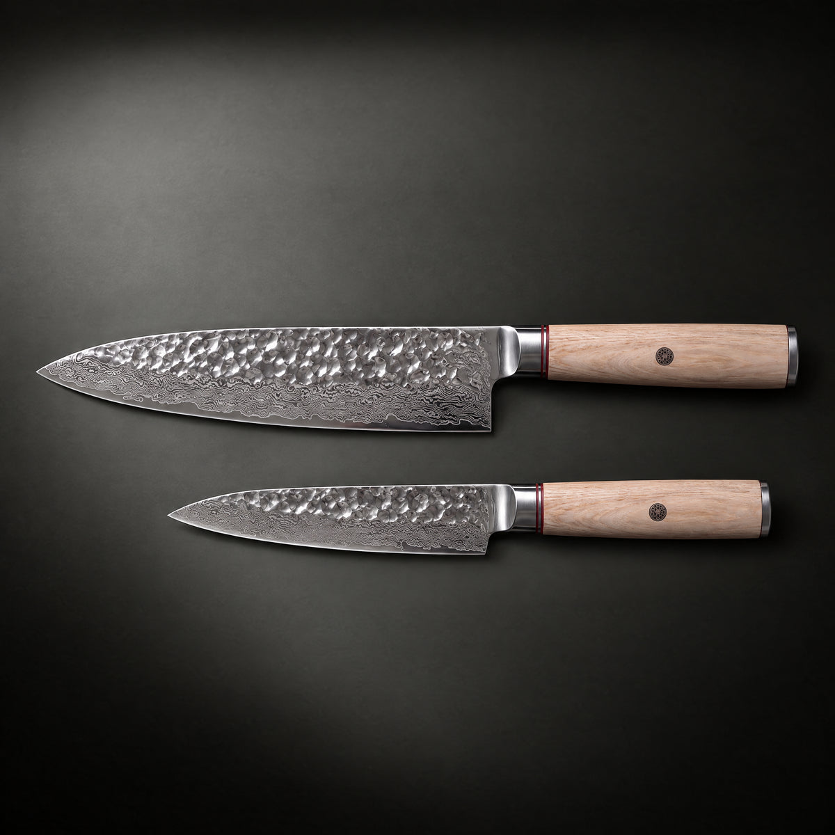 Takumi 2-Piece Knife Set (Gyuto & Petty), full side profile