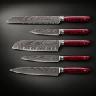 Kurenai 5-Piece Knife Set, full side profile