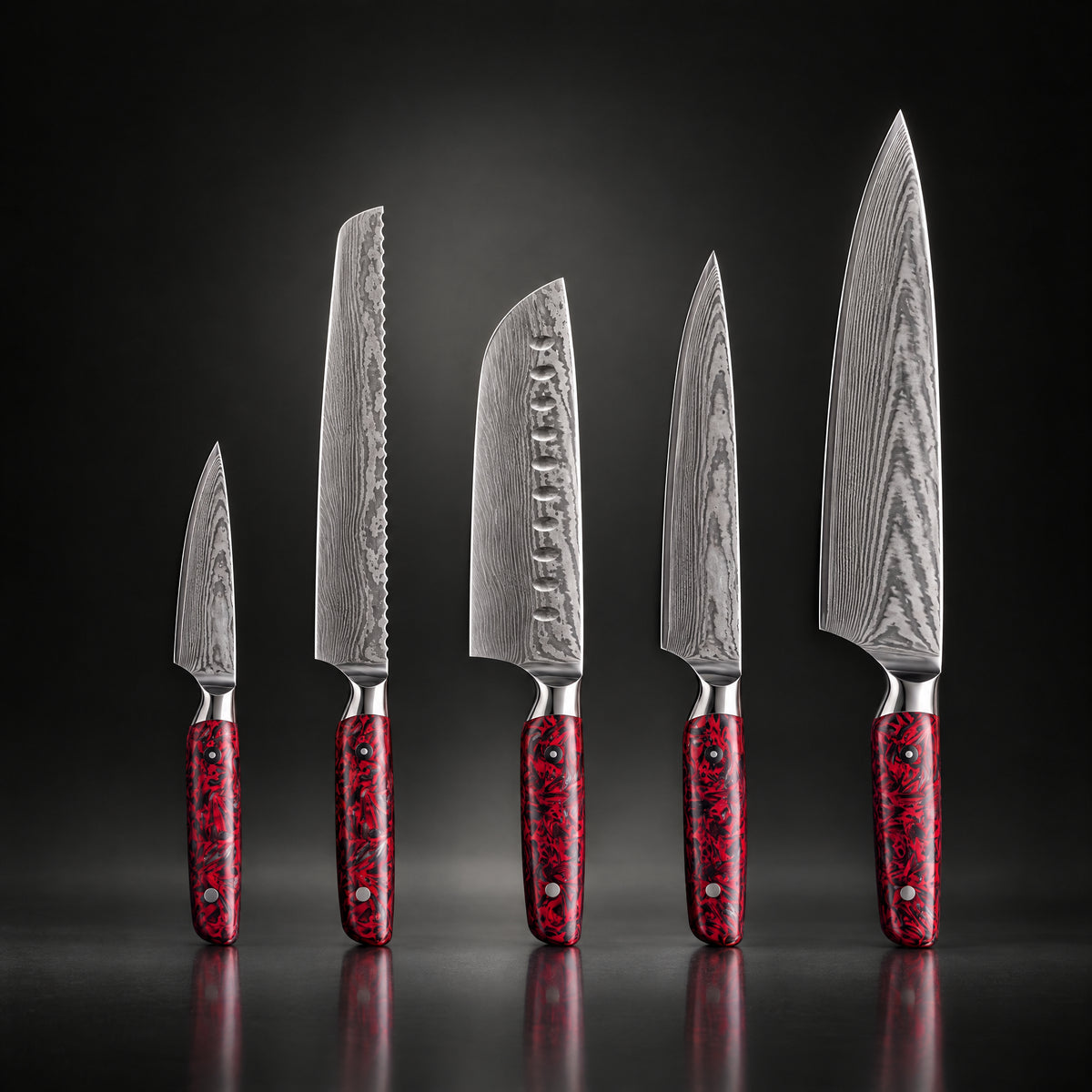Kurenai 5-Piece Knife Set