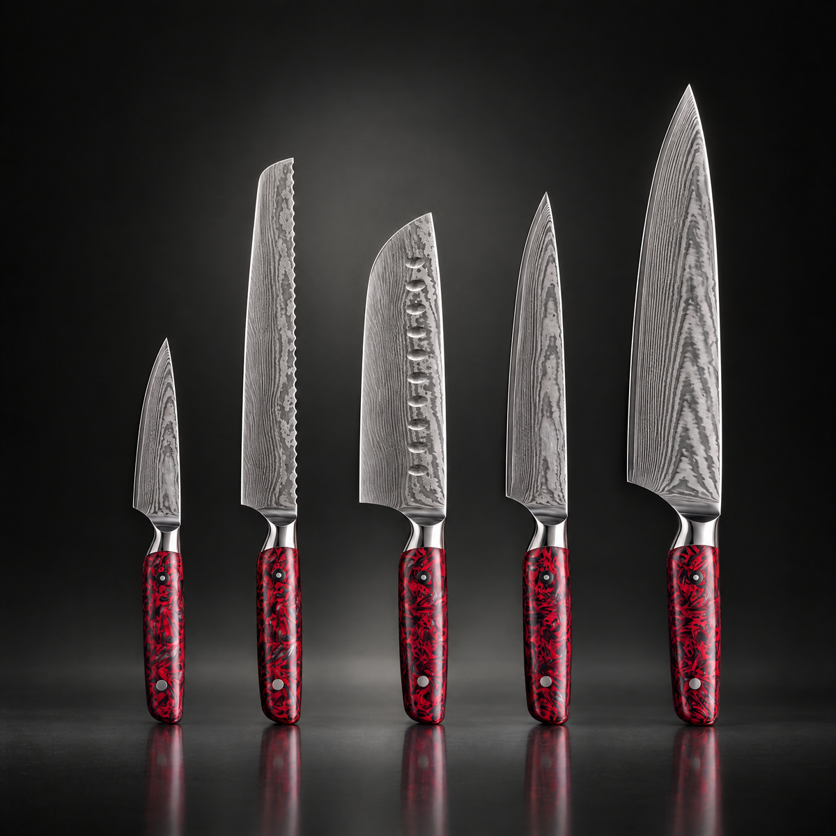 Kurenai 5-Piece Knife Set