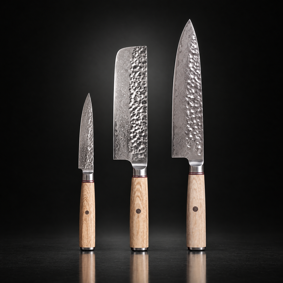 Takumi 3-Piece Knife Set (Gyuto, Nakiri & Petty)