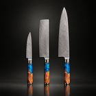 Seiran 3-Piece Knife Set (Gyuto, Nakiri & Petty)