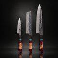 Tenryu 3-Piece Knife Set (Gyuto, Nakiri & Petty)