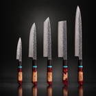 Tenryu Damascus Knife Set