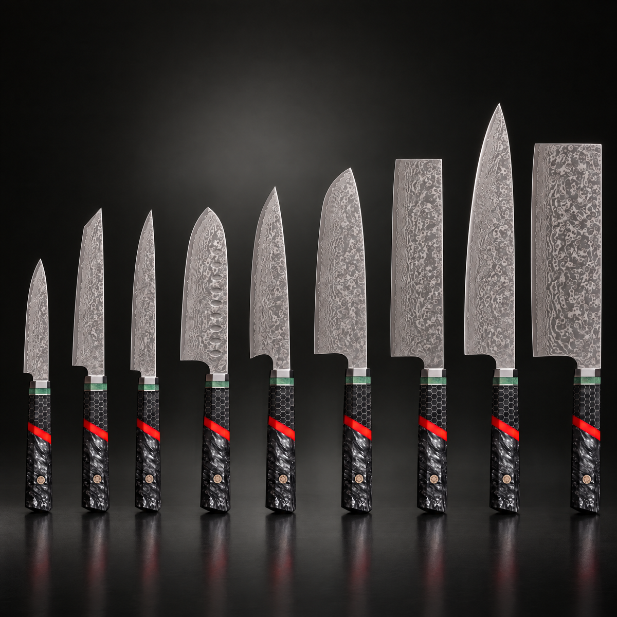 Shingen 9-Piece Knife Set