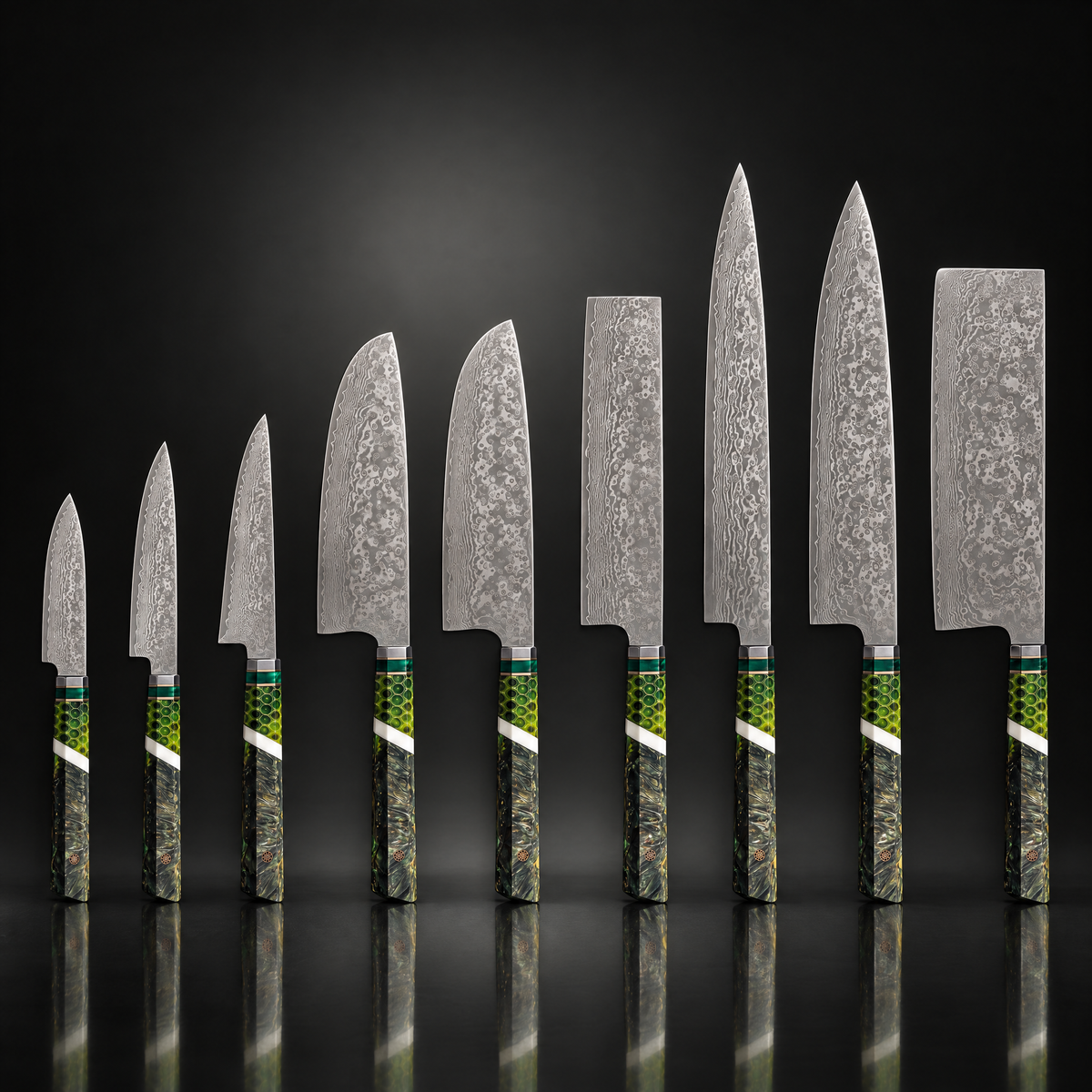 Ibuki 9-Piece Knife Set