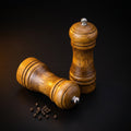 Wooden Salt & Pepper Mill Set (2-Piece)