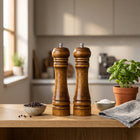 Wooden Salt & Pepper Mill Set (2-Piece)