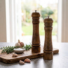 Wooden Salt & Pepper Mill Set (2-Piece)
