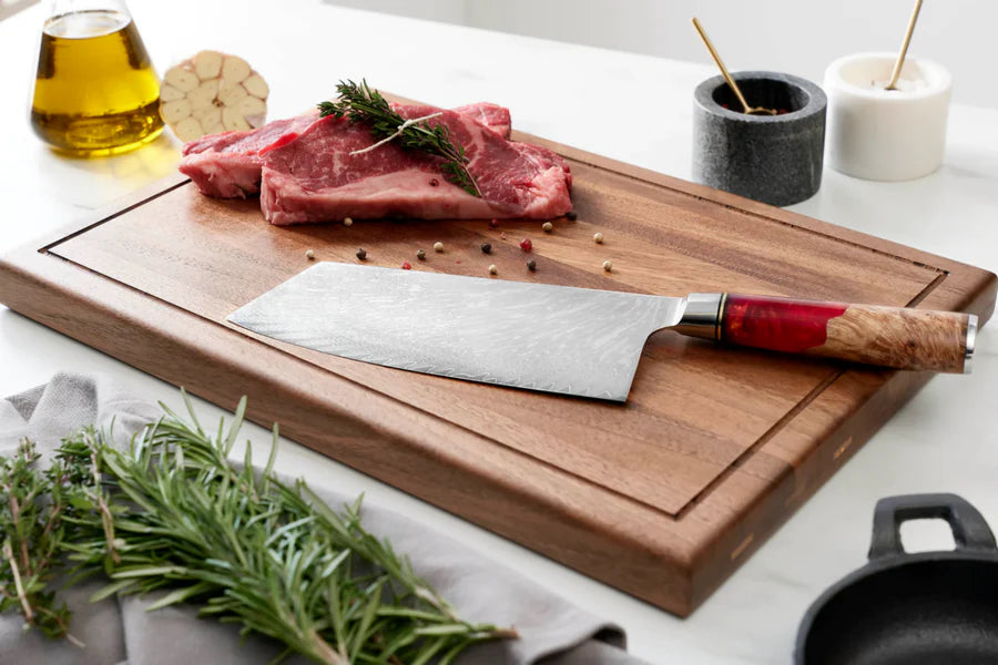 Japanese Damascus Nakama Shinku 5-Piece Chef’s Knife Set – Precision Blades