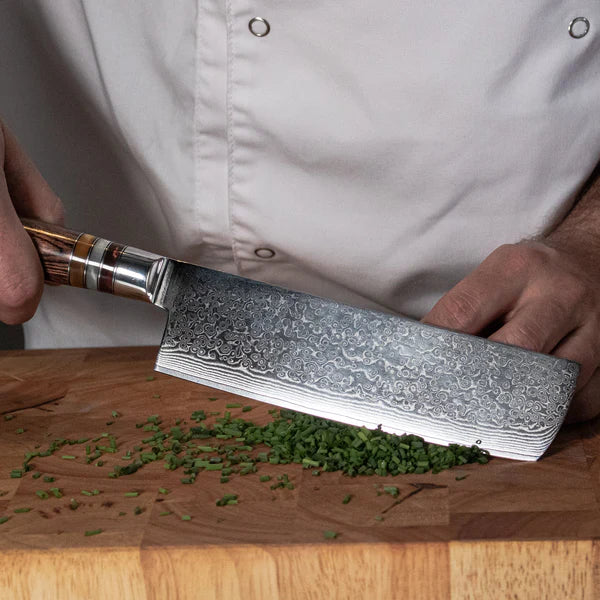 Professional Japanese 7-Piece Damascus Master Knife Set