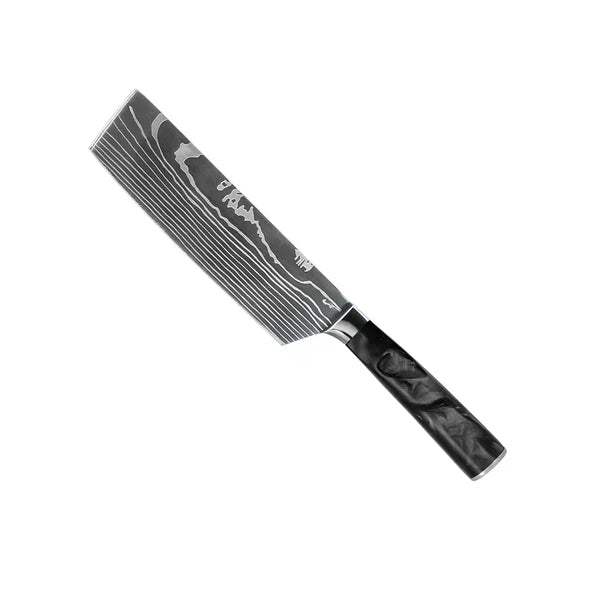 Premium Japanese Damascus Knife Set – 8-Piece Precision Collection