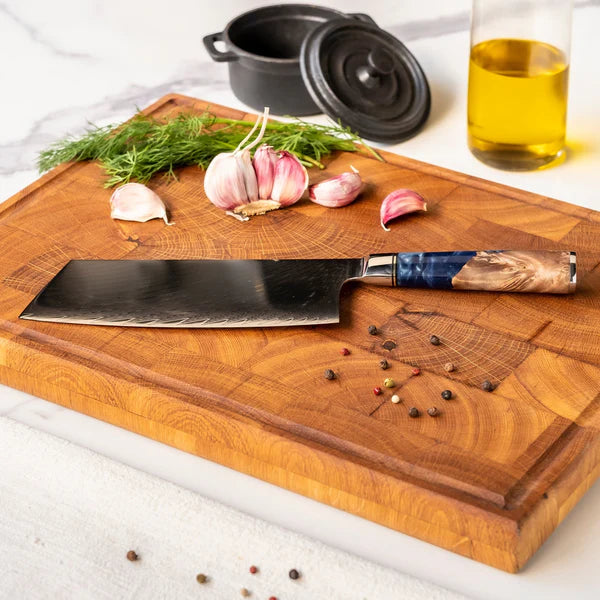 Professional Japanese Damascus Knife Set – 6-Piece Chefs Quality Set