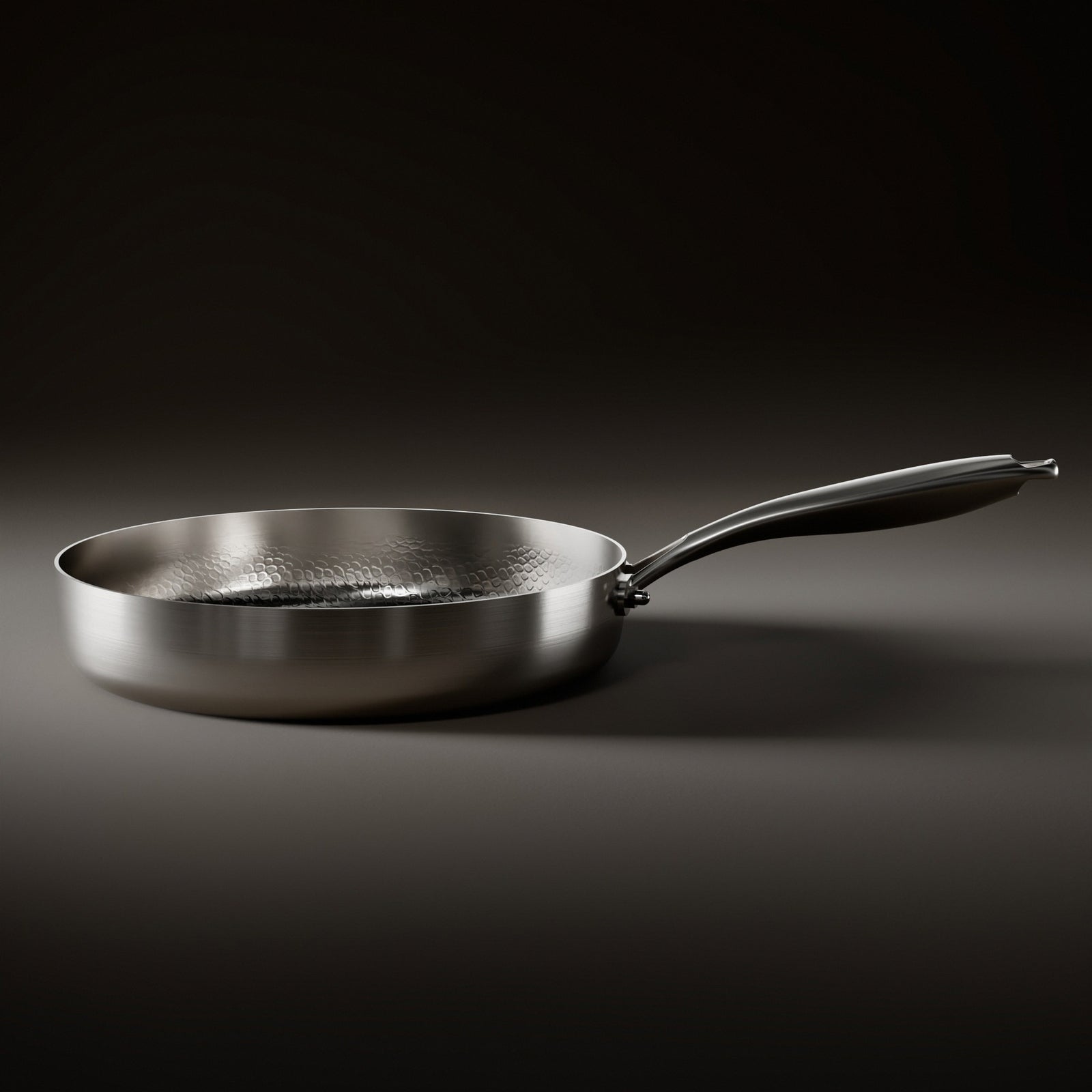 Hammered High-Wall Titanium Pan – Okura Cookware