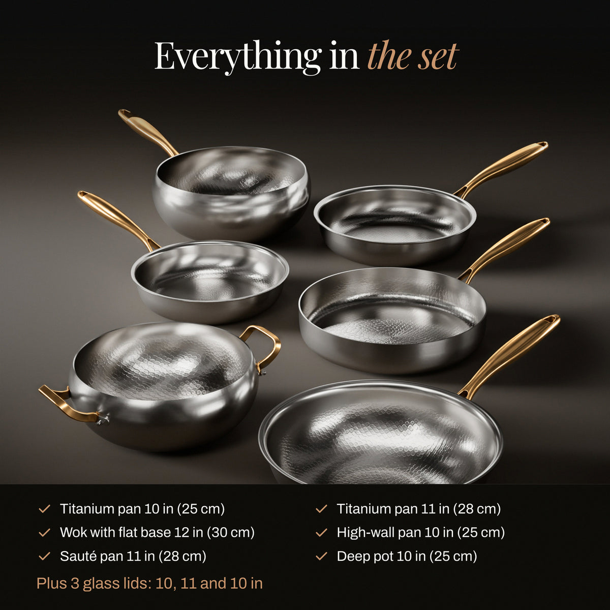 Everything in the complete kitchen set
