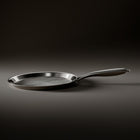 Side view of the Okura titanium crêpe pan